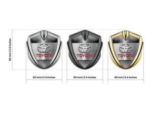 Toyota Car Badge Minimal Design Universal Pro